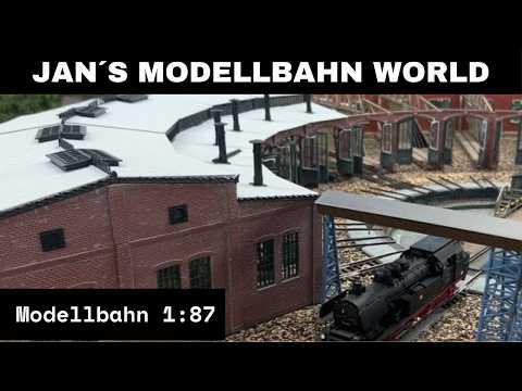 Modelleisenbahn Spur H0/1:87-Teil 43 Drehscheibe Umbau auf Digital Fortschritt im BW und mehr.