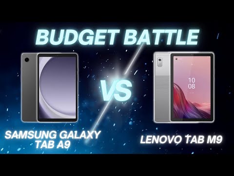 Samsung Galaxy Tab A9 vs Lenovo Tab M9 | Full Comparison