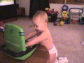 2003 10 30 Madison Playing With Toy Computer