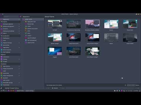 ArcoLinux : 2417 Two new Plasma themes - arcolinux-candy-beauty icons and bibata  at the heart