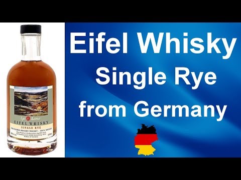 German Single Rye Eifel Whisky 4 Years Old Review #133 from WhiskyJason