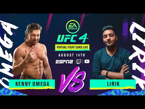 Lirik vs. Kenny Omega | EA SPORTS UFC 4 Virtual Fight Card LIVE