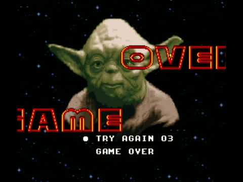 Super Star Wars: The Empire Strikes Back (SNES) - Game Over