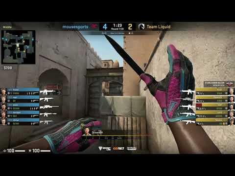 CS:GO POV Demo Liquid Stewie2K (34/29) vs Mousesports (de_dust2)