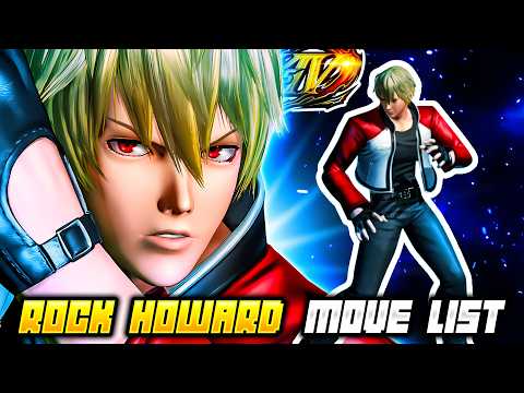 ROCK HOWARD MOVE LIST - The King of Fighters XIV (KOFXIV)