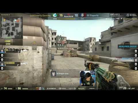 Shox CRAZY 1v4 Clutch vs Luminosity - ESL Season 3 Pro League Finals