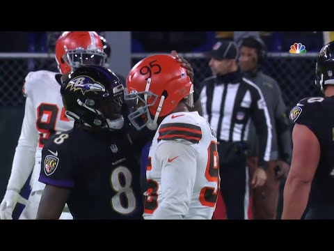 Myles Garrett Even Amazed at Lamar