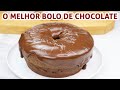 Bolo de Chocolate Simples e Fácil de Fazer