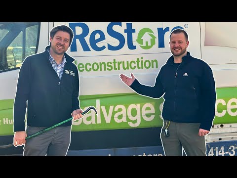 Save Money! | Milwaukee Habitat for Humanity Volunteers Deconstruct a Home for ReStore Donations