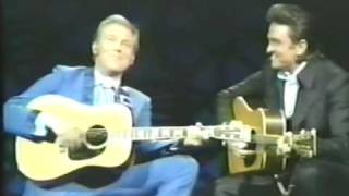Johnny Cash & Hank Williams Jnr - Just Waitin'