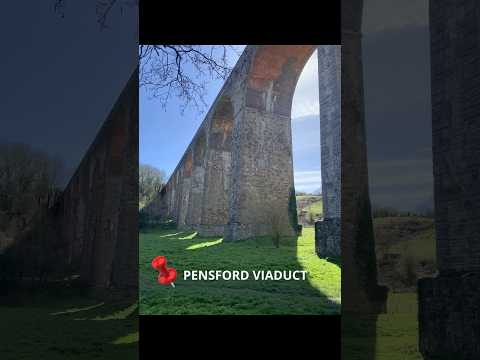 Discovering this pretty village in Somerset #pensford #bristol #uktravel #couple #explore #viaduct