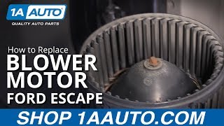 How to Replace Blower Motor 08-12 Ford Escape