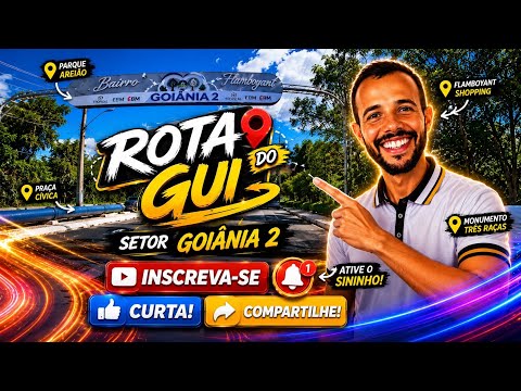 Rota do Gui: Passando pelo Setor Goiânia 2.