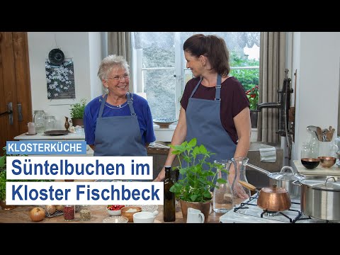 Klosterküche Süntelbuchen im Kloster Fischbeck. Gebirgszug Süntel