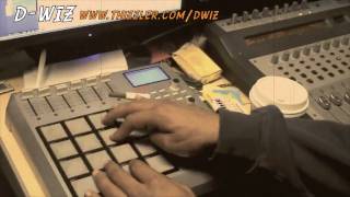AKAI MPD24: D-Wiz of BPos make an instrumental beat for Z-Man - Cupcakin remix contest on his MPD 24