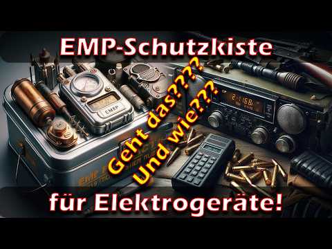 EMP-Schutzkiste für Elektrogeräte! Geht das? Wie? #emp (Notfunk / Krisenvorsorge)