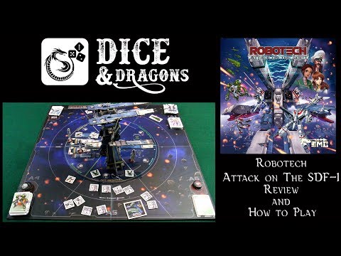 Dice and Dragons - Robotech Attack on the SDF -1 Review and How to Play