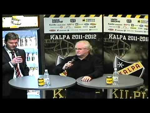 KalPa-Ässät ottelun lehdistötilaisuus 4.2.2012