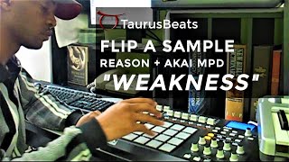 How to Flip A Sample - TaurusBeats Sample Flip Beat | Reason Sample Beat Making