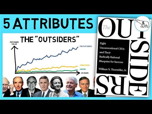 Vídeo relacionado con The Outsiders: Eight Unconventional CEOs and Their Radically Rational Blueprint for Success