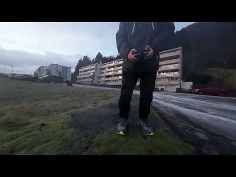 Insane flying outside my appartment in Hornnesvegen 18a 6809 Førde Norway