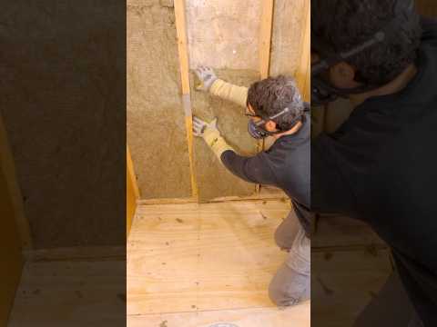 Wall Insulation Tip - #shorts #homerepairtutor