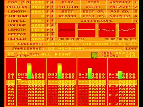 ProTracker 2 Breakbeat Hardcore — DJ Mo-2-Way - Enough Is Too Much