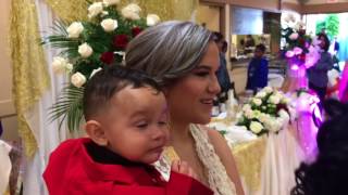 Aiden and Jr go to a wedding!