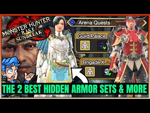 How to Unlock 2 Secret AMAZING Armor Sets - Master Rank Arena Guide - Monster Hunter Rise Sunbreak!