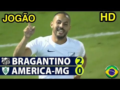 BRAGANTINO 2 X 0 AMÉRICA MG ( LANCES & GOLS ) BRASILEIRÃO SÉRIE B - 2019