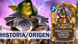 Dr Boom Historia Origen de la Carta / Hearthstone / WoW / LORE