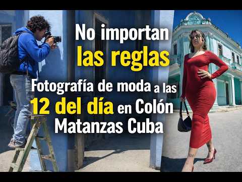 ¨DETESTO las reglas - FOTOGRAFIA de moda a las 12 del DIA en COLON MATANZAS CUBA¨.