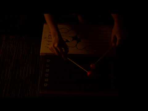 Handmade Wooden Tongue drum 2025 - Flame Maple, Lebanon Cedar image 5