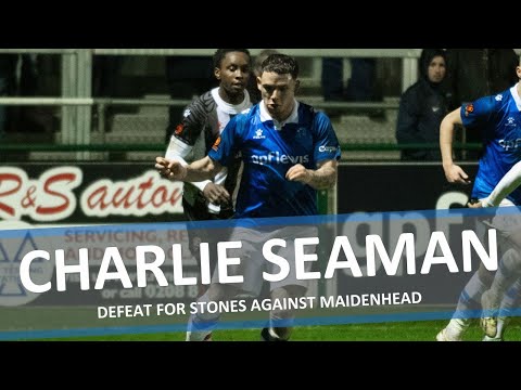 REACTION | Charlie Seaman speaks after the 1-0 defeat against Maidenhead United.