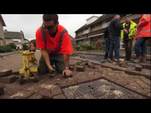 2011 NOVA Award Winner - Brick Paving Machine