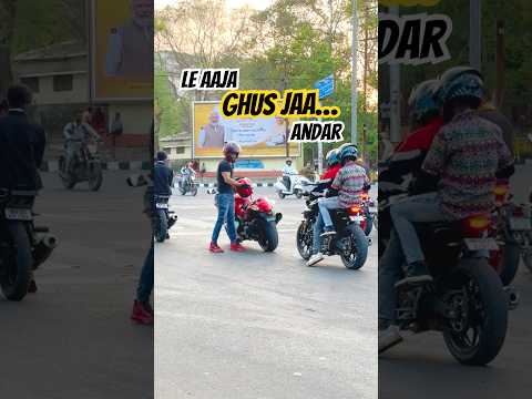 HORN nahi bajaega ab kabhi😜 #farazstuntrider #hayabusa #superbikes #bikers