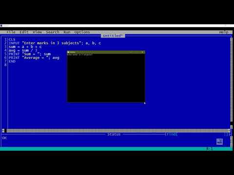 Introduction to QBASIC Programming | Class 8 | ThinkComputer