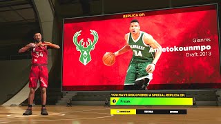 OFFICIAL Giannis Antetokounmpo FREAK BUILD in NBA 2K23 - HIDDEN BUILDS - HOW TO - REPLICA BUILD
