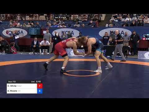 97 Kg Quarterfinal Derek White Titan Mercury Wrestling Club Vs Kollin Moore Titan Mercury Wrestlin