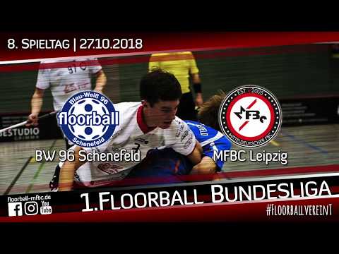 HL: BW 96 Schenefeld - MFBC Leipzig / 4:13 / 8. Spieltag / 1. Floorball Bundesliga Saison 2018/19