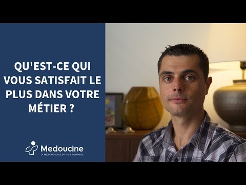 Qu'est-ce qui vous satisfait le plus dans votre métier ?