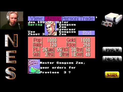 romance of the three kingdoms 2 nes rom