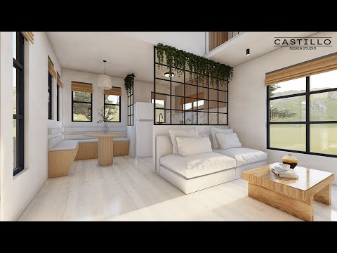 4x8 Amazing Loft Type Tiny House Design | 3 Bedrooms