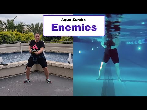 Aqua Zumba "Enemies" ---Split Screen---