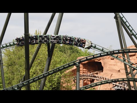 Kondaa - Walibi Belgium (15 October 2022) (Last Row POV) | 60fps HD