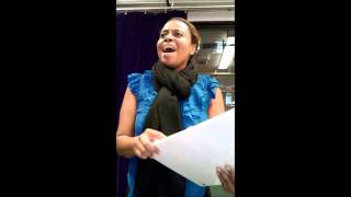 Freedom's Song Yvette Bedgood NYC 2015