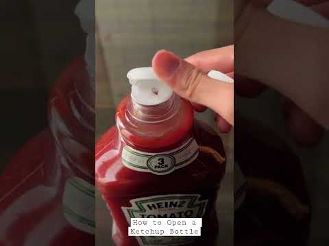 How to Open a Ketchup Bottle
