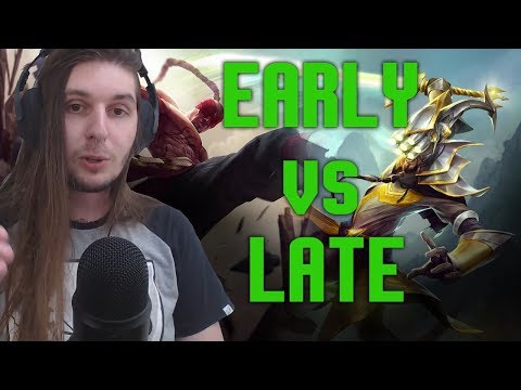 CAMPEÕES EARLY OU LATE GAME? QUAL MELHOR?
