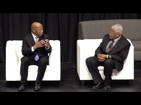John Lewis & James Lawson in MLK50 Evening of Storytelling, April 4, 2018