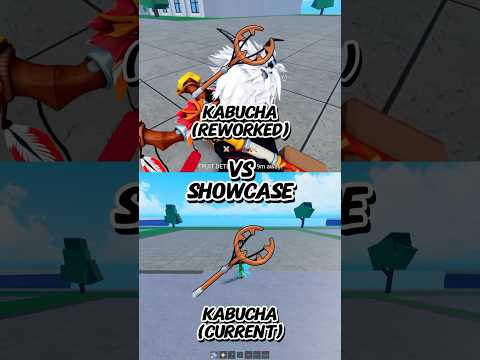 Kabucha Reworked vs Current Kabucha #bloxfruit #roblox #dispecs #bloxfruits